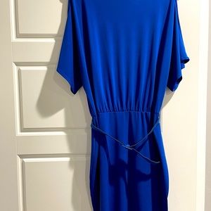 Blue Cold Shoulder Mini